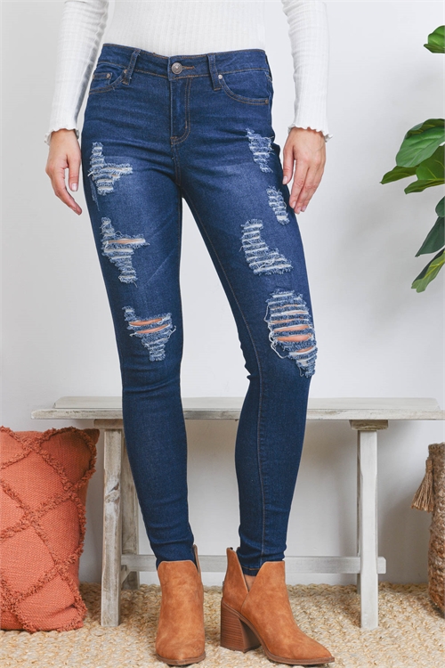 S4-1-1-J398 DARK DENIM JEANS 1-1-1-1-2-2-2-1-1