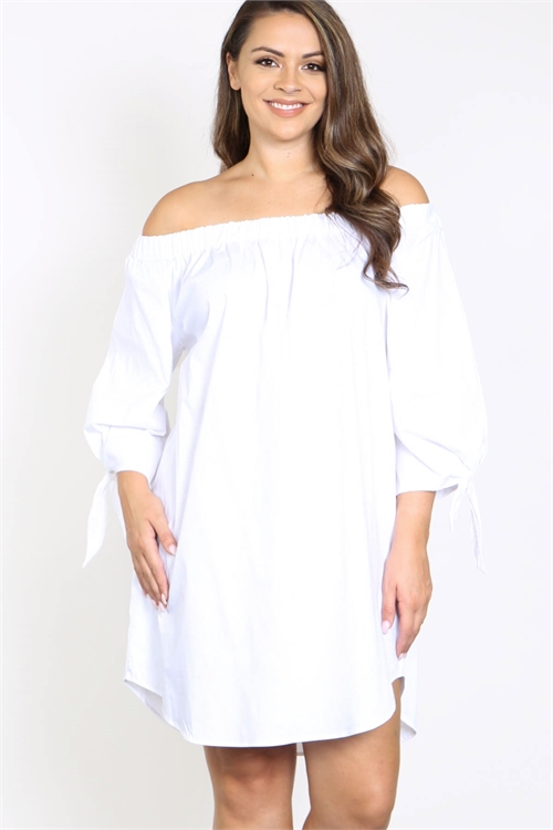 C60-A-3-D3046X OFF WHITE PLUS SIZE DRESS 2-2-2