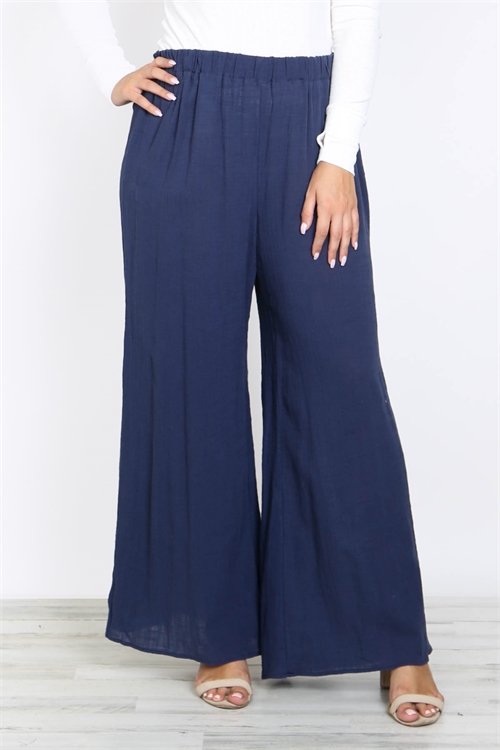 C80-A-2-P6010X NAVY PLUS SIZE PANTS 2-2-2