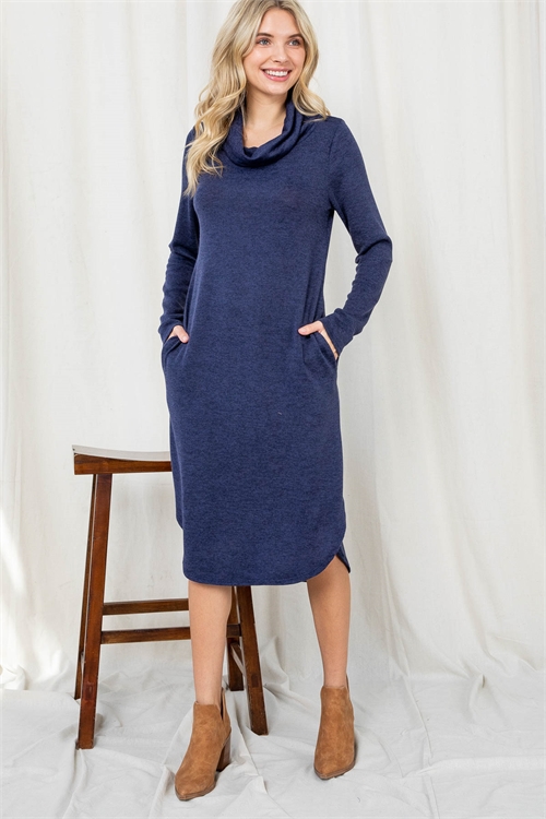 C66-A-2-AD4980 NAVY DRESS 2-2-2