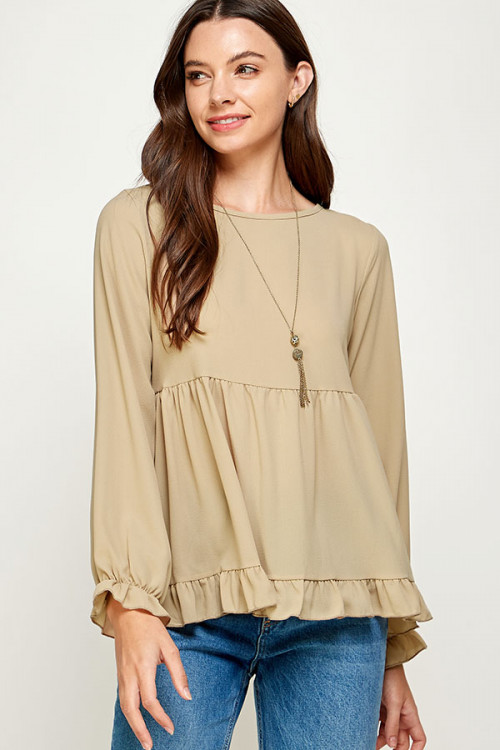 C22-A-1-WT2488 TAUPE TOP 2-2-2