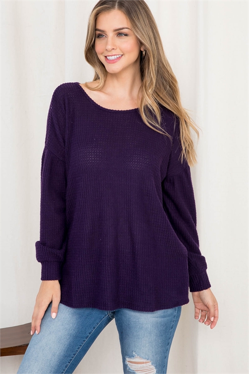 S8-2-4-T21828 PURPLE TOP 2-2-2