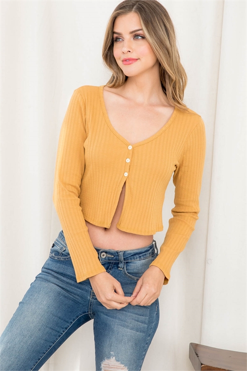 C24-B-2-T1034 MUSTARD TOP 2-2-2 (NOW $2.00 ONLY!)