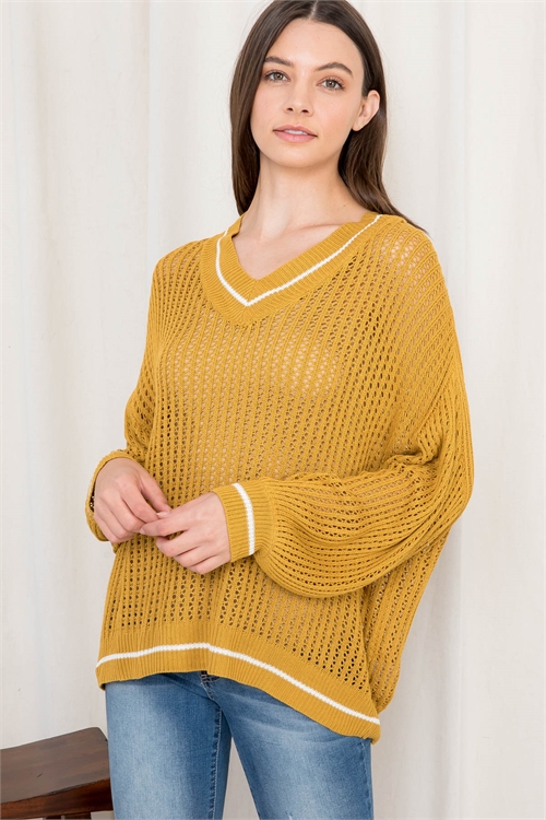 S5-3-3-T20246 MUSTARD TOP 2-2-2