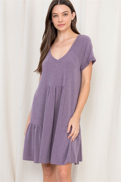 C14-A-1-D10541 PURPLE DRESS 2-2-2