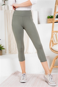 S16-4-3-L3009 GRAY SAGE LEGGINGS 2-2-2