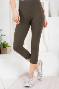 S16-1-4-L3003 OLIVE LEGGINGS 2-2-2