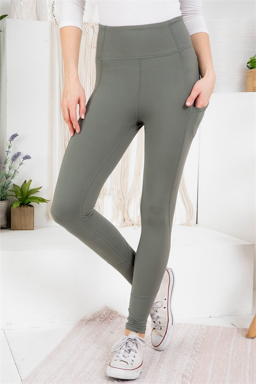 S16-5-4-L3008 GRAY SAGE LEGGINGS 2-2-2