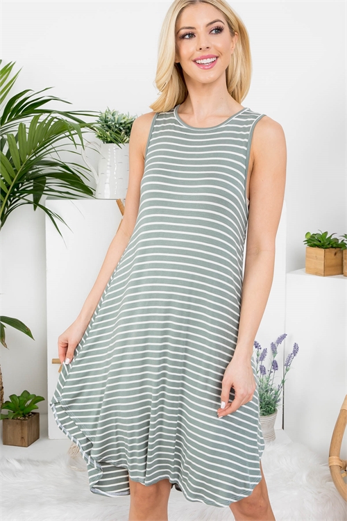 C46-A-2-AD4547 SAGE ROUND SCOOP NECK RAGLAN ROUND BOTTOM DRESS 2-2-2-2