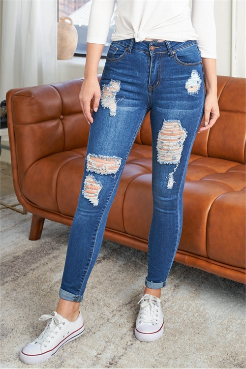 SA4-7-1-J809 DARK DENIM JEANS 1-1-2-2-2-2-1-1