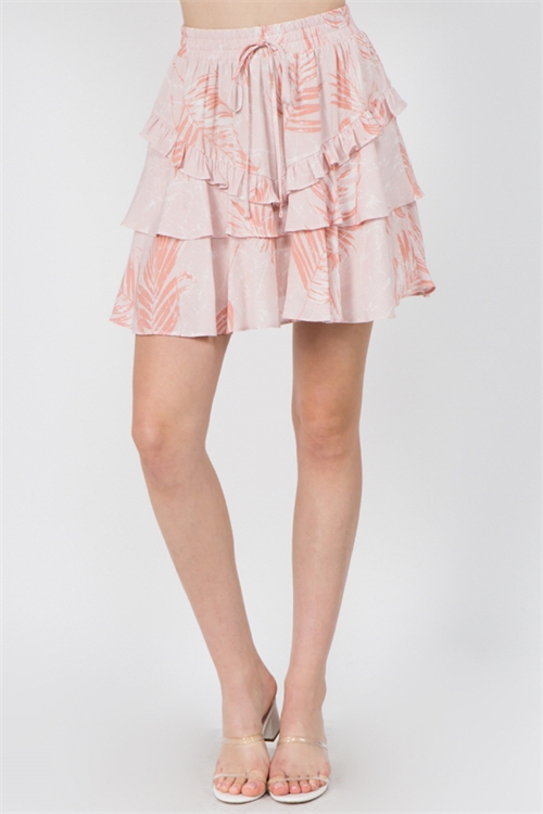 S13-3-1-S30576-BLUSH ELASTIC WAIST LAYERED RUFFLE SKIRT 1-2-2-1