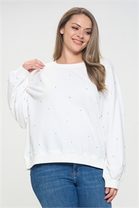 S11-1-4-T6280-WHITE METALLIC SIDE BUTTONS  TOP 2-2-2