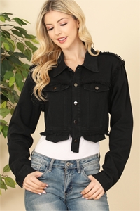 S7-10-1-J80352-BLACK DENIM CROP JACKET 2-2-2