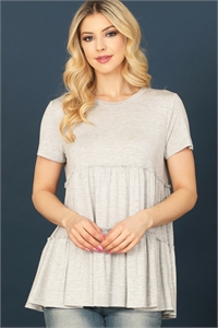 S9-5-3-T4083-H. GREY MERROW TIERED DETAIL TOP 2-2-2-2