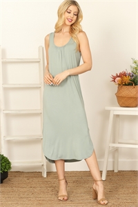 C82-A-3-D5006-SAGE SLEEVELESS CURVE HEM MAXI DRESS 2-2-2-2