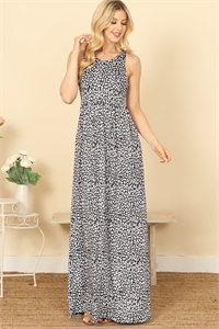 SA4-5-3-D3374-123-BLACK SIDE POCKET LEOPARD MAXI TANK DRESS 2-2-2-2