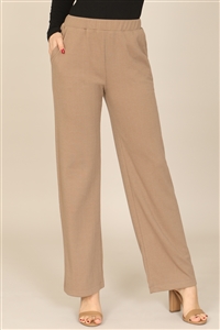 S16-10-3-P1359-MOCHA STRAIGHT PANTS 0-3-0