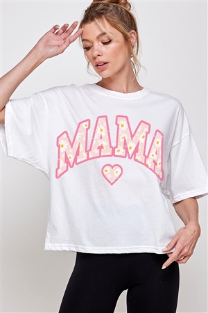PO-CTS-E0308B-W - MAMA HEART OVERSIZED GRAPHIC RELAXED CROP TOP- WHITE-2-2-2