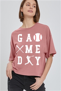 PO-CTS-E2312-MAU - GAME DAY BASEBALL OVERSIZED GRAPHIC RELAXED CROP TOP- MAUVE-2-2-2