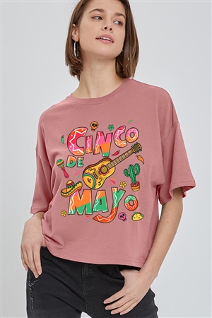 PO-CTS-E2336-MAU - CINCO DE MAYO MEXICO PARTY OVERSIZED GRAPHIC RELAXED CROP TOP- MAUVE-2-2-2