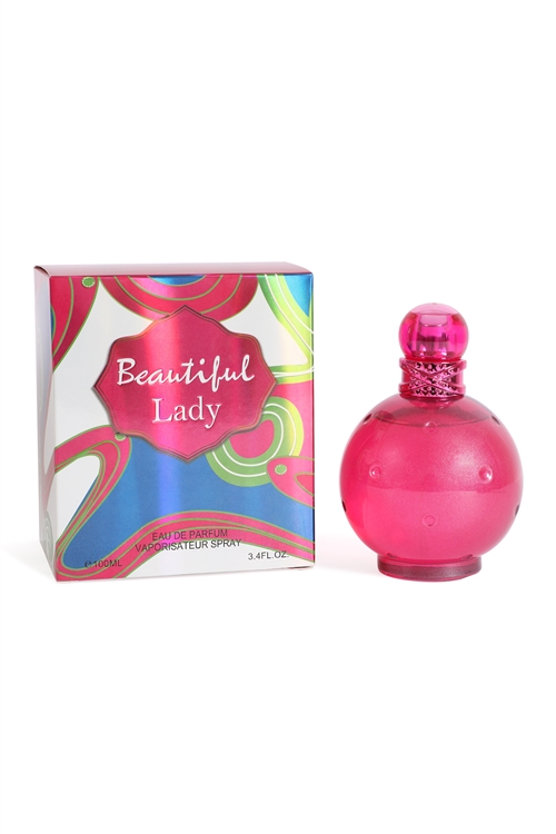 C4-2-EBC1082-3 - BEAUTIFUL LADY SPRAY PERFUME FOR WOMEN 100ML/3.4 FL.OZ./3PCS