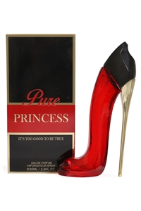 A3-6-4-EBC1376-3 - PRINCESS HIGH HEELS RED & BLACK SPRAY PERFUME FOR WOMEN 85ML/2.9 FL.OZ./3PCS