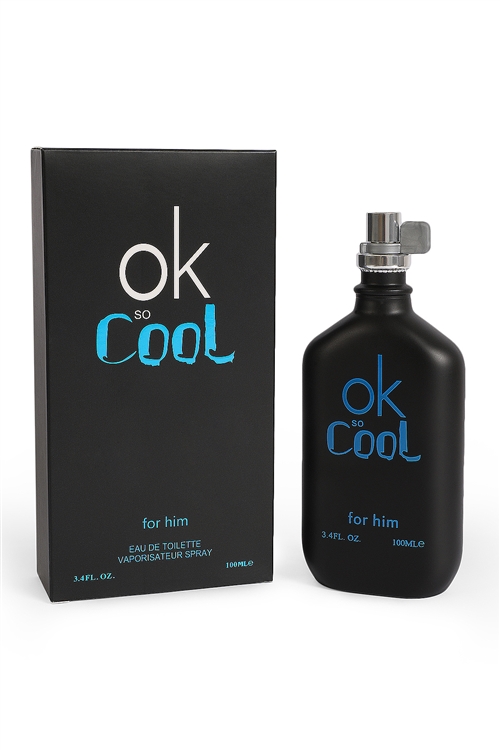 C2-5-EBC2017-3 - OK so Cool BLACK SPRAY COLOGNE FOR HIM 100ML/3.4 FL.OZ./3PCS