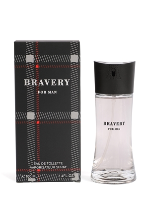 C1-1-EBC2099-3 - BRAVERY SPRAY COLOGNE FOR MAN 100ML/3.4 FL.OZ./3PCS