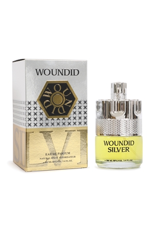 A1-6-3-EBC2615 - WOUNDID SILVER SPRAY COLOGNE FOR MEN 100ML/3.4 FL.OZ/3PCS