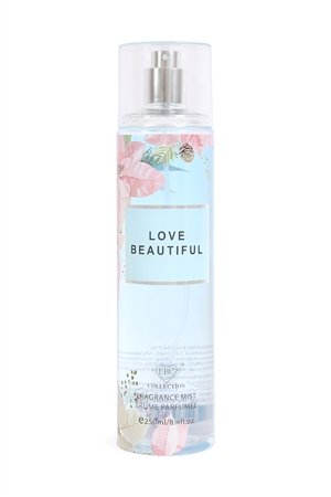 S18-15-3-EBC7038 - LOVE BEAUTIFUL SPRAY PERFUME FOR WOMEN 250ML/8.4 FL.OZ./3PCS