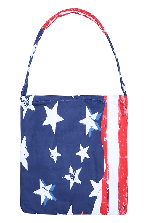 S21-5-5-ETW10182US - 2-IN1 BEACH TOWEL PRINTED FOLDABLE TOTE  BAG - USA/1PC