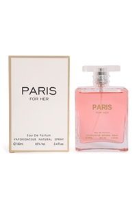 A1-4-1-FL0669 - PARIS FOR HER SPRAY PERFUME FOR WOMEN 100ML/3.4 FL.OZ./3PCS