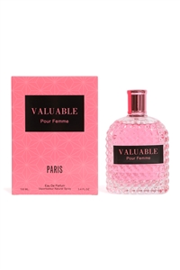 S3-1-3-FL2496 - VALUABLE POUR FEMME PARIS SPRAY PERFUME FOR WOMEN 100ML/3.4 FL.OZ./3PCS