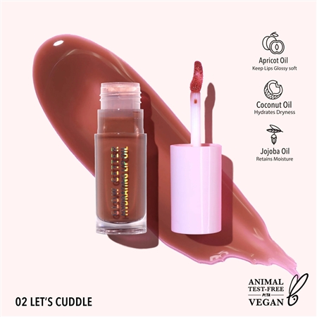 S52-1-1-GLO002-GLOW GETTER HYDRATING LIP OIL (002, LET'S CUDDLE)/3PCS