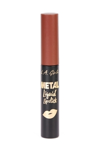 BLK-8-1-GML855 - LA GIRL METAL LIQUID LIPSTICK-POLISHED/3PCS