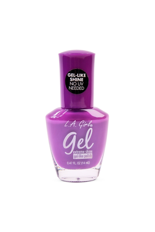 237-L-GNL656-3 - GENESIS LA GIRL GEL EXTREME SHINE POLISH /3PCS