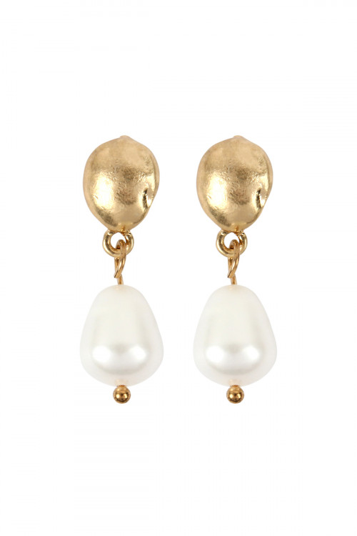 S5-4-1-HDE2282 DANGLING PEARL EARRINGS/6PAIRS