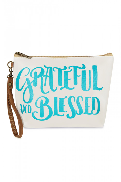 S18-11-6-HDG2489 GRATEFUL AND BLESSED COSMETIC BAG/6PCS