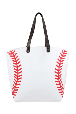 S21-12-1-HDG2693-3-BASEBALL TOTE BAG /6PCS