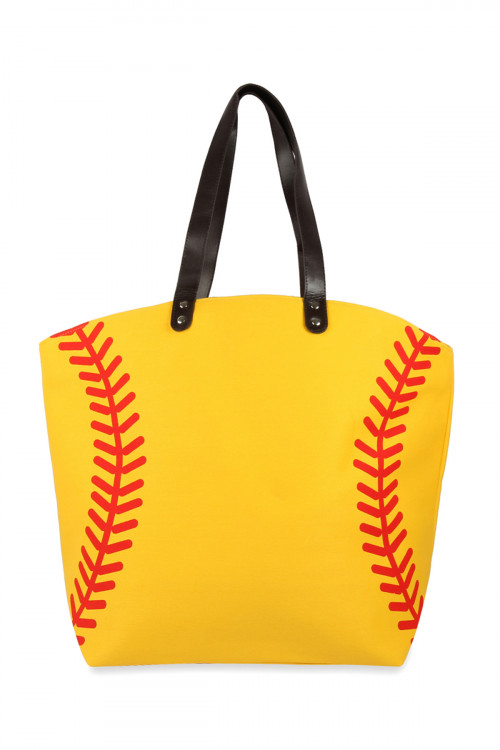 S2-7-4-HDG2693-4 SOFTBALL TOTE BAG/6PCS