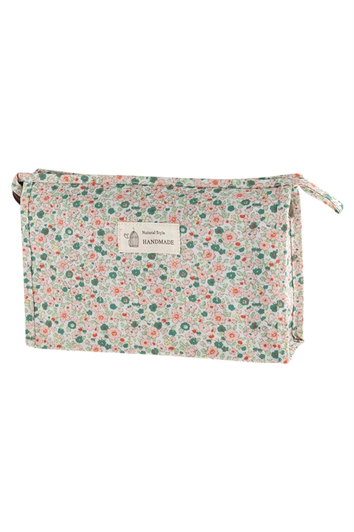 A2-1-1-HDG2828-2 STYLE 2 FLORAL COSMETICS BAG/6PCS