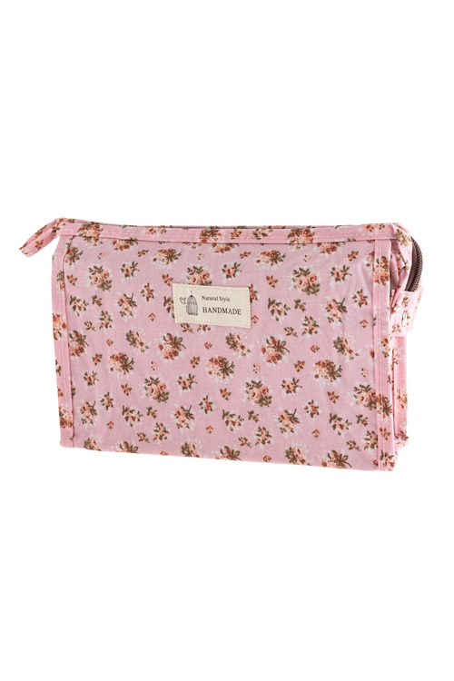 S17-1-4-HDG2828-3 STYLE 3 FLORAL COSMETICS BAG/6PCS