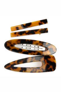 S21-1-3-HDH2626BR BROWN TORTOISE ACRYLIC HAIR CLIP/6PCS