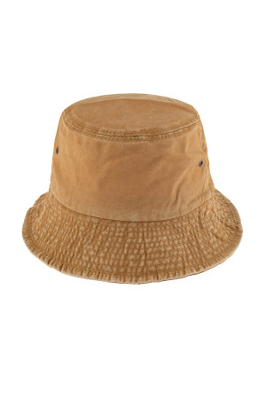 S29-6-2-HDT3320MU-ACID WASHED BUCKET HAT-MUSTARD/6PCS