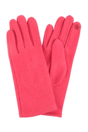 S3-4-1-HDV3825RD - FELT SMART TOUCH GLOVES-RED/6PCS (NOW $2.00 ONLY!)