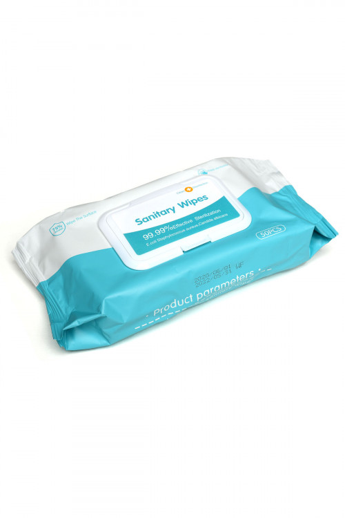 S23-1-3-SW810 DISINFECTANT SANITARY WIPES/50PCS