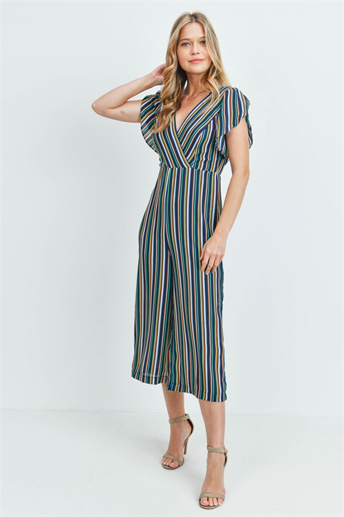 BLK-6-2-J71878-NVBL-A -JUMPSUIT-NAVY BLUE STRIPES 6-3-0-0