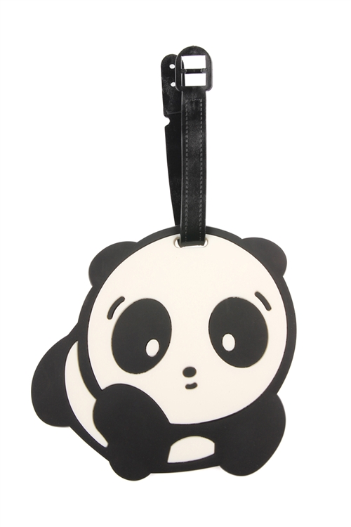 S29-1-4-KC-75600MC - PANDA ON BELLY KEYCHAIN TAG/1PC