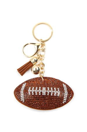 S28-7-3-KC444X023 / KC380X023 - SPORTS FOOTBALL KEYCHAIN/1PC