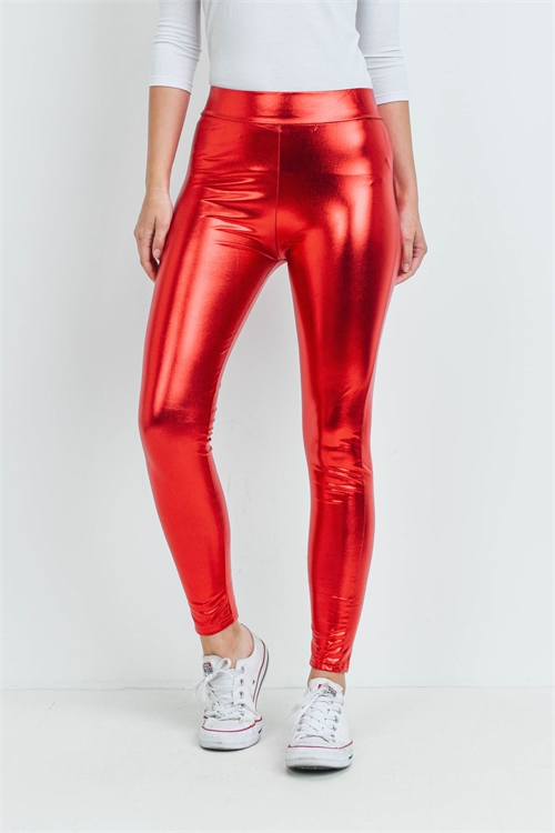 S6-3-4-LG9-186 ASSORTED COLOR LATEX LEGGINGS / 12PCS